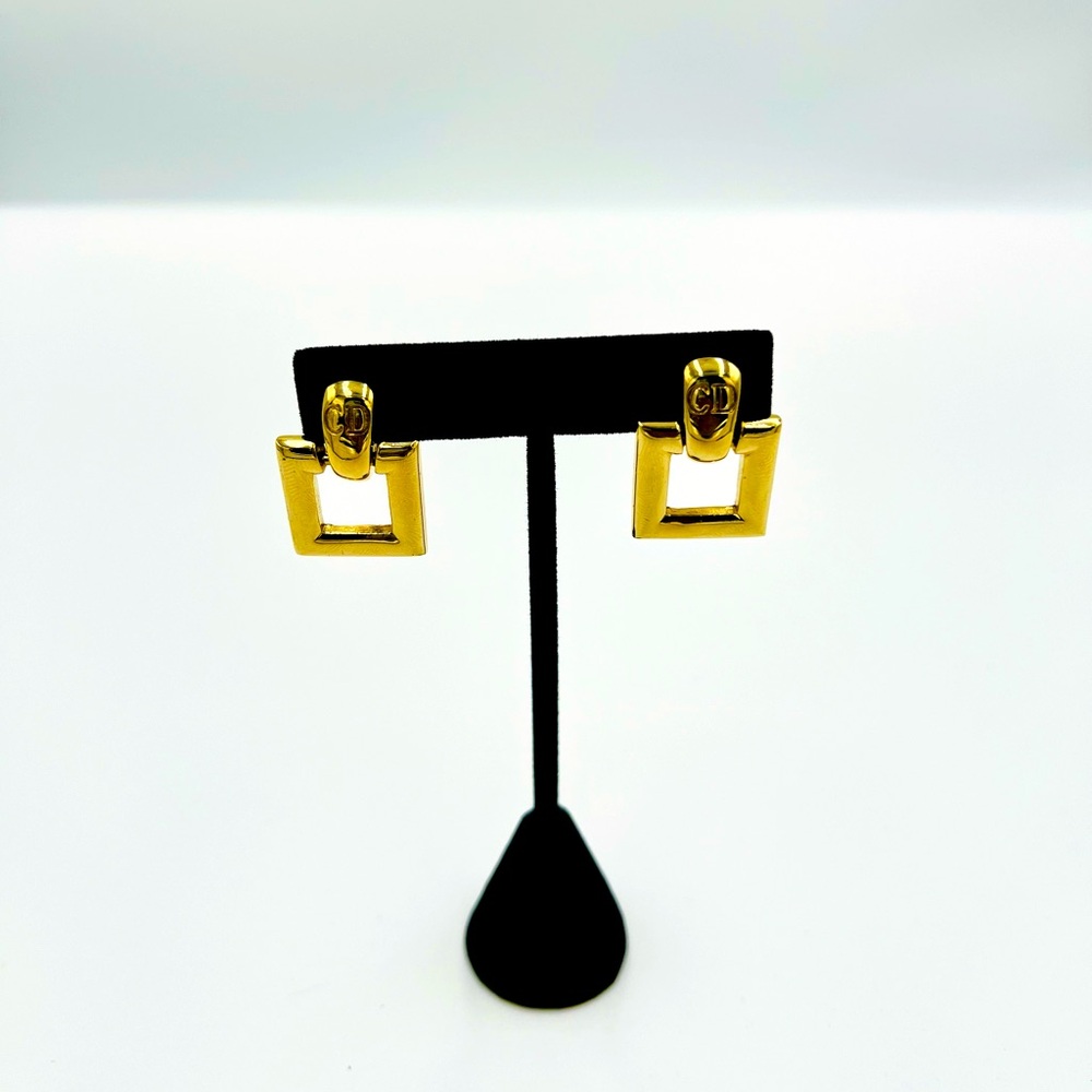 Christian Dior Clip On Earrings